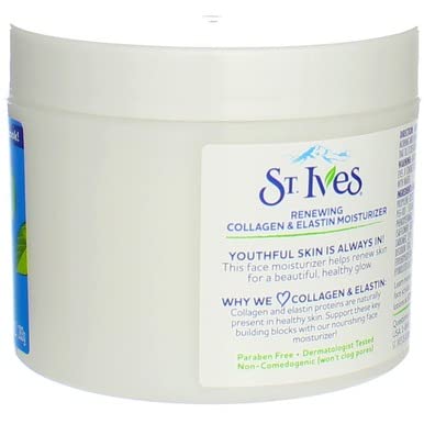 St. Ives Facial Moisturizer, Collagen Elastin, 10 Ounces (Pack of 9)