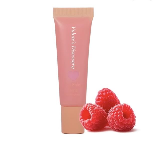 Vulate's Discovery Lip Balm SPF30, Sun Protection, Hydrating Formula, 10g/0.35oz (Strawberry #02)