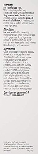 Proactiv MD Exfoliating Face Wash, Gentle and Hydrating Facial Cleanser and Acne Treatment for Sensitive Skin, 6 Oz Clear Unscented