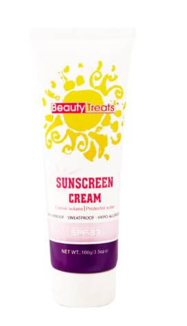 B.e.au-ty Tr.e-ats, Sunscreen Cream, SPF-33, 3.5 OZ