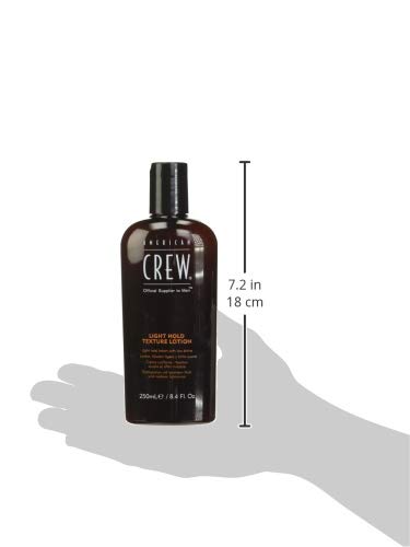 American Crew Men's Hair Texture Lotion, Like Hair Gel with Light Hold with Low Shine, 8.4 Fl Oz (Pack of 4)