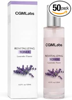 CGM Labs Revitalizing Toner – Calming & Soothing Face Toner with Lavender & Niacinamide – Pore-Refining Skin Care for All Skin Types, Preps & Moisturize Skin