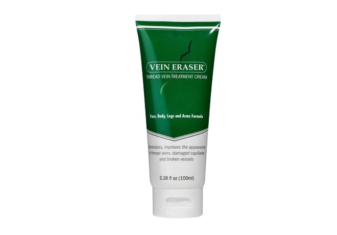 Verseo Vein Eraser Cream for Spider Veins and Leg Veins Concealer 3.38 fl oz
