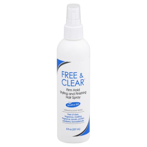 Vanicream Firm Hold Hairspray, Fragrance and Gluten Free, For Sensitive Skin, 8 Ounce, Packaging May Vary (Pack of 2)