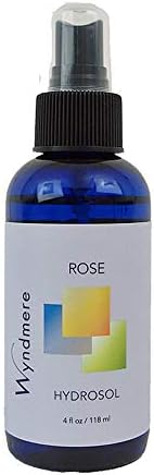 Rose Hydrosol Facial Toning Mist - Soothing Natural Facial Toner - Pure Rose Floral Water - 4oz