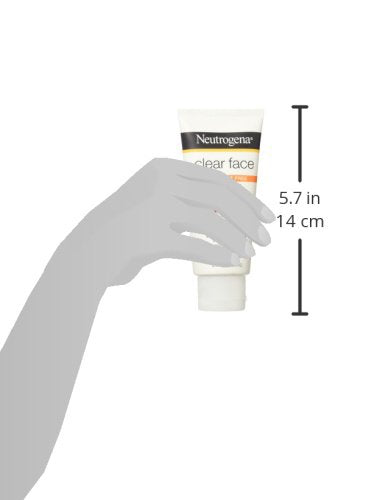 Neutrogena Clear Face Sunscreen SPF 30, 3-Ounce (Pack of 2)