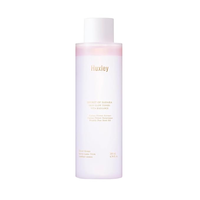 Huxley Korean Glass Skin Set – Toner Essence Cream