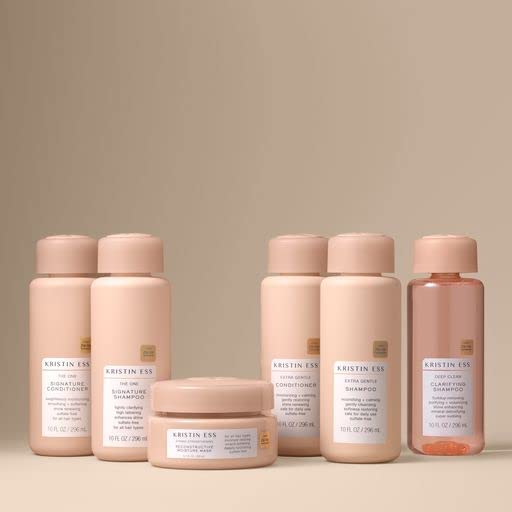 Kristin Ess One Signature Conditioner for Dry Damaged Hair - Moisturizing, Smoothing, and Softening, Sulfate Free, Color and Keratin Safe, 10 fl oz (Pack of 3)