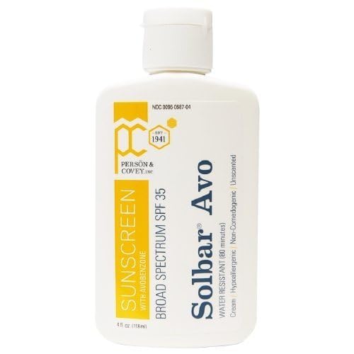 SolBar AVO Sunscreen Lotion SPF 35, Unscented 4 fl oz