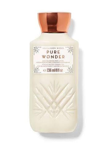 Bath and Body Works Super Smooth Body Lotion Sets Gift For Women 8 Oz (Pure Wonder)