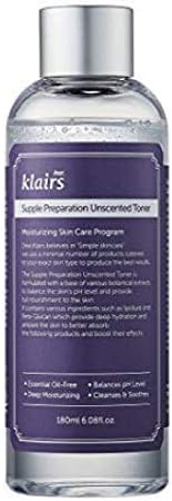 DearKlairs Best & Basic Set with Unscented Toner, Vitamin Drop, Hydration