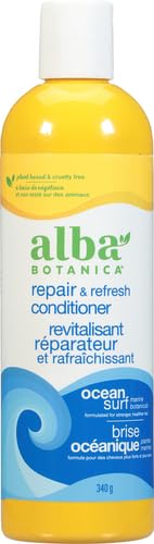 Alba Botanica Repair & Refresh Conditioner, Ocean Surf, 12 Oz (Pack of 2)