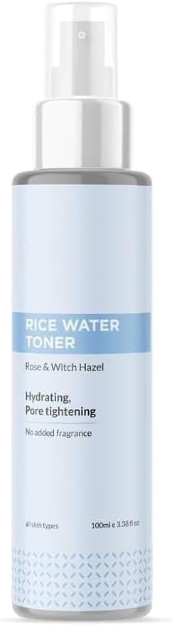 VS Refreshing Rice Water Toner | Korean Face Toner Plus Mist for Glowing Skin| Hydrating and Pore Tightening| for Men and Women| All Skin Types |100ml