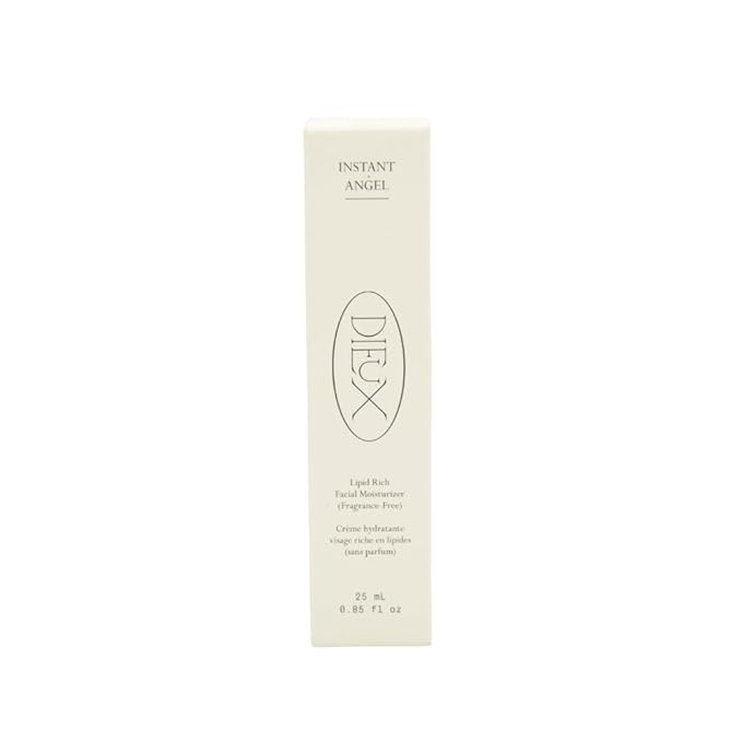 Dieux Mini Instant Angel Lipid & Peptide-Rich Moisturizer + Barrier Repair – 0.85 oz/25 mL Hydrating Cream for Fine Lines & Radiance