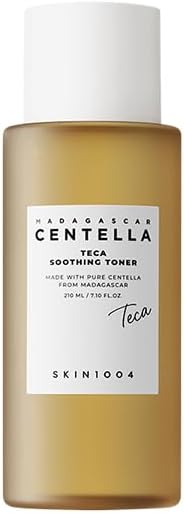 SKIN1004 Madagascar Centella TECA Soothing Toner, Korean Toner for Soothing & Moisturizing, Centella Toner with TECA & PDRN, Toner with LHA for Gentle Exfoliation, Korean Skin Care, 7.10 fl.oz / 210ml