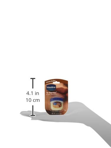 Vaseline Lip Therapy Cocoa Butter, .25 oz (Pack of 10)
