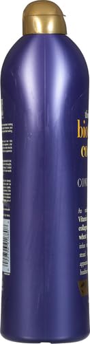 OGX Thick & Full + Biotin & Collagen Volumizing Conditioner, Nutrient-Infused Conditioner + Vitamin B7 Biotin Gives Hair Volume & Body for 72+ Hours, Sulfate-Free Surfactants, 25.4 fl. oz (Pack of 2)