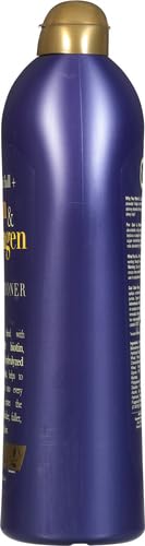OGX Thick & Full + Biotin & Collagen Volumizing Conditioner, Nutrient-Infused Conditioner + Vitamin B7 Biotin Gives Hair Volume & Body for 72+ Hours, Sulfate-Free Surfactants, 25.4 fl. oz (Pack of 2)