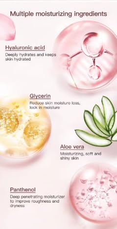 Toner for Face with Rose Water & Vitamin C – Hydrating Facial Toner for Women & Men – Alcohol-Free, Gentle Formula with Hyaluronic Acid & Antioxidants – for Sensitive & Dry Skin