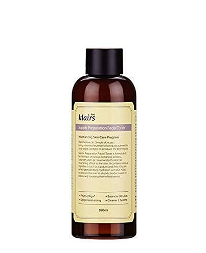 DearKlairs 1Million-Seller Basic Set, Toner, Vitamin Drop Serum, Skin Hydration, Perfect Simple Korean Skincare Routine
