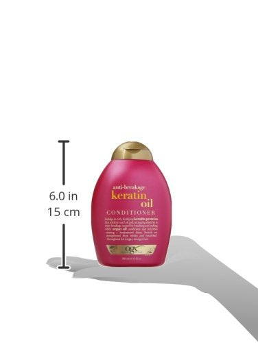 OGX Anti-Breakage + Keratin Oil Conditioner, 13 Ounce (Pack of 2)