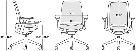 Steelcase Series 2 Office Chair, Seagull Frame, Cogent Connect Malt