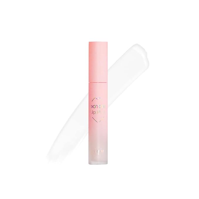 KEYBO Lip Plumper Dotom Lip Plus 16 Colors, 3 Steps Extreme Plumping Clear Lip Gloss by Essence Lip Care Oil & 16 Color Tints from Korean Makeup (01. Spring Glass)