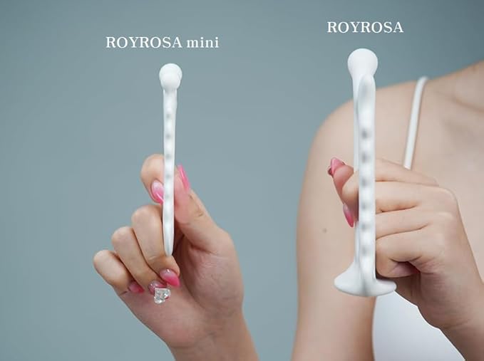 ROYROSA® 로이로사괄사 K-Beauty, 100% Ceramic Guasha, Facial and Body Acupuncture Therapy, Reduce Fine Lines and Wrinkles, Made in South Korea Guasha_Mini