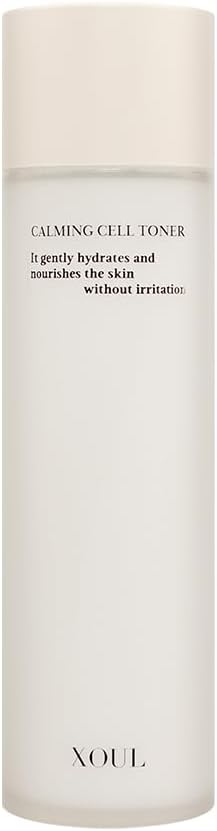 XOUL Calming Cell Toner - Hydrating & Soothing Korean Skincare, pH Balancing & Skin Barrier Strengthening