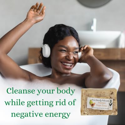 Botanical Fusion: Papaya Sage Handcrafted Soap (Subway cut 15-16.9 oz, Hi-Exfol Bath)