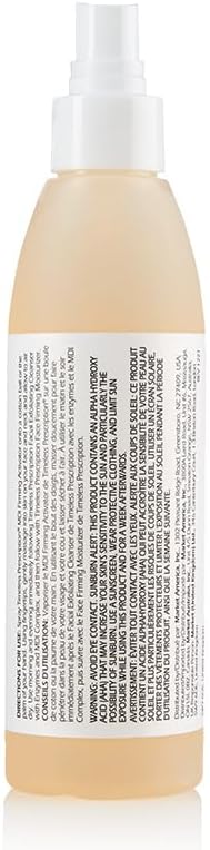 Timeless Prescription MDI Firming Activator– Anti Aging Toner for Firmer Looking, Supple Skin, Moisturizing MDI Complex, Promotes Elasticity & Appearance, Lactic Acid & Sodium Hyaluronate(6.7 fl. oz.)