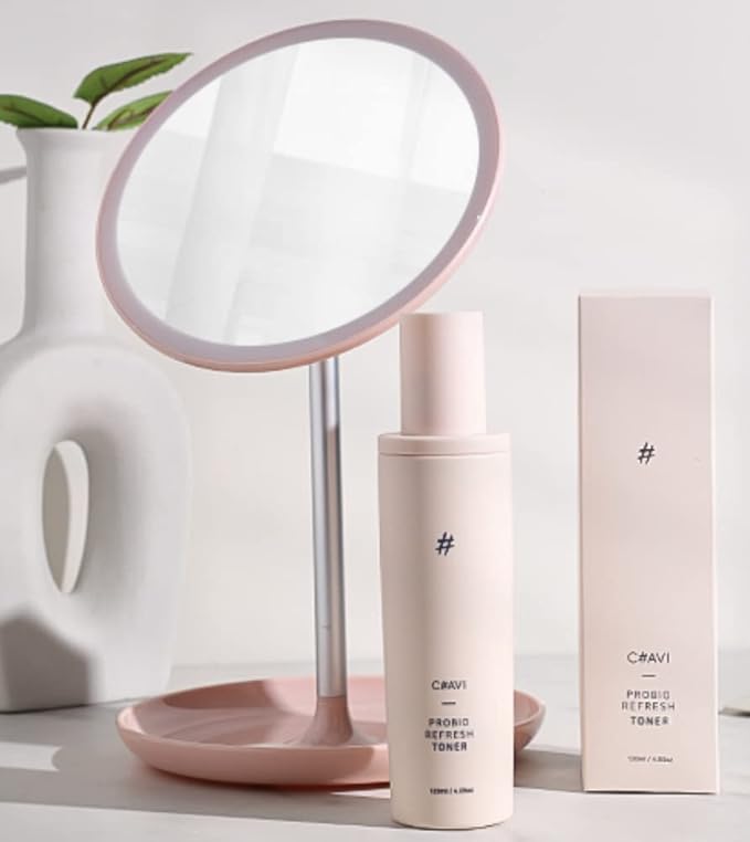 Mild Facial Refresh Toner - C#AVI Probio Calming Korean Skincare Soft Moisturize Skin Oil Water Balance Hydration Dry Sensitive Skin 120ml/4.05oz