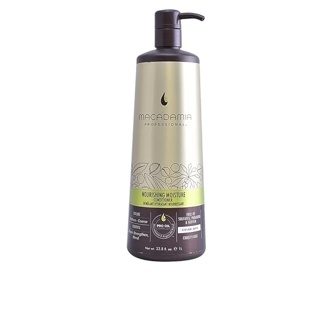 Macadamia Professional Nourishing Moisture Hair Conditioner – Hydrating Conditioner for Dry and Damaged Hair, Hair Care Products Sulfate & Paraben Free Vegan, 33.8 oz