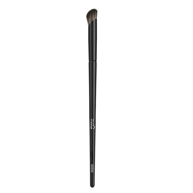 MSQ Concealer Brush Angled Top Concealer Makeup Brush Under Eye Mini Angled Brush Nose Contour Brush Small Makeup Foundation Brushes for Concealer Powder Liquid Makeup (Black)