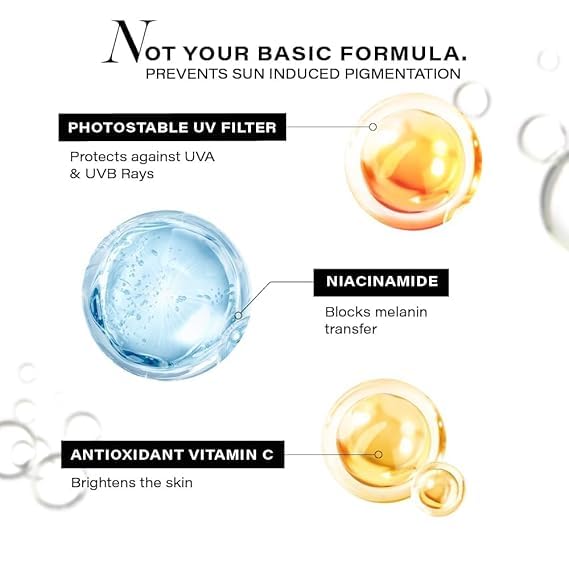 Novol.ogy SPF 50 PA++++ Tinted Sunscreen for Pigmentation, Dark Spots and Acne Marks | Blends into Natural Finish | For All Skin Types | 50 g