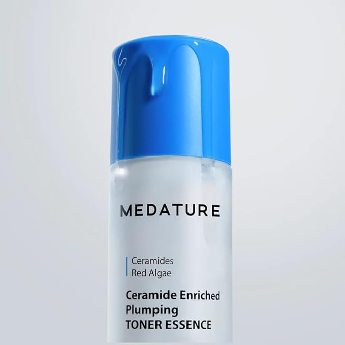 Medature Ceramide Enriched Plumping Toner Essence – Hydrating Facial Toner with Ceramides & Red Algae Extract | Barrier-Supporting, Moisture-Boosting, Sensitive-Skin Safe