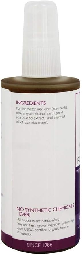 Lily Organics Facial Toner Nourishing Rose for Dry and Mature Skin