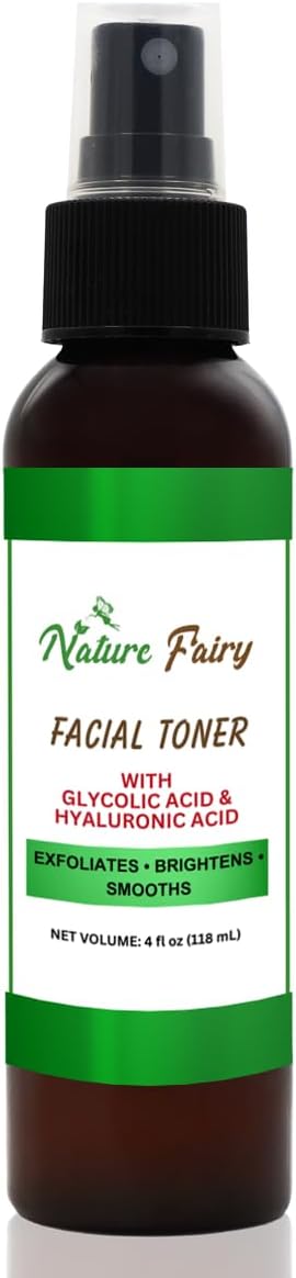 Glow Revival Toner Mist – Plant-Based Hydration & Gentle Exfoliation with Glycolic & Hyaluronic Acids