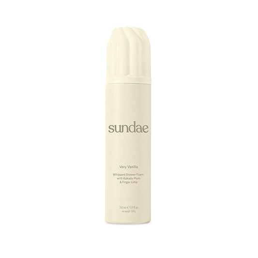 sundae Whipped Shower Foam Very Vanilla Foaming Body Wash 8.9 fl oz, 265ml