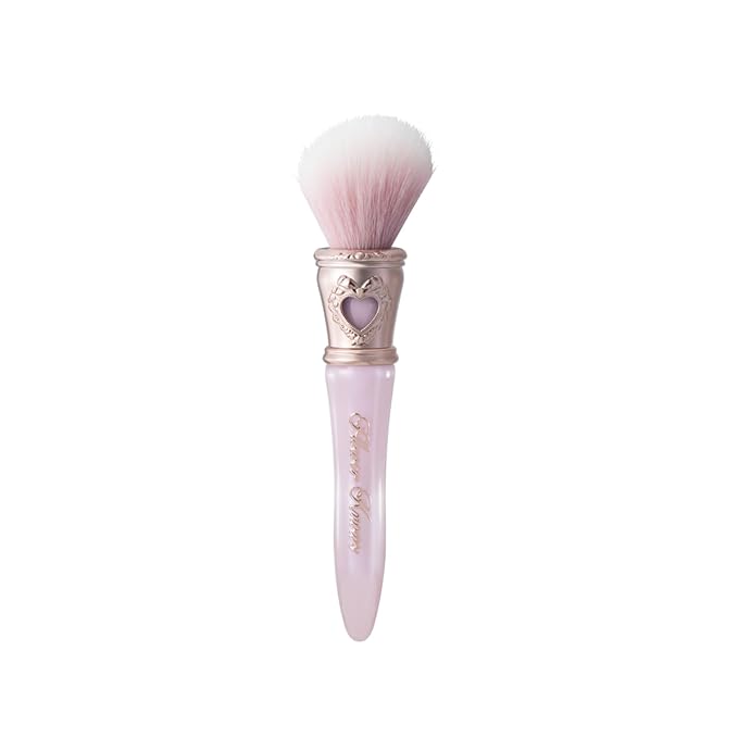 Flower Knows Bunny Garden Blush Brush,Soft Powder Brush For Cheeks,Face Makeup Brush For A Sculpted Look(Pearl Pink)