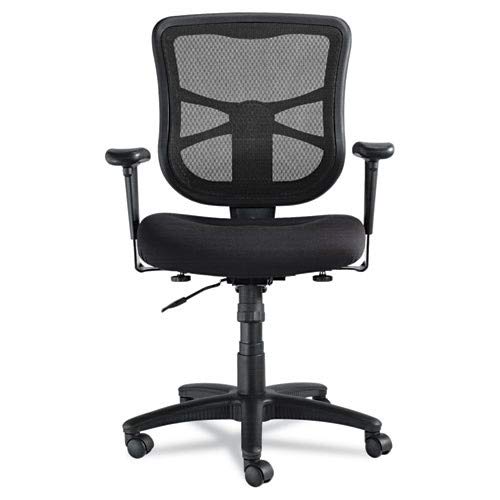 Alera Elusion Series Mesh Mid-Back Swivel/Tilt Chair ALEEL42BME10B Each