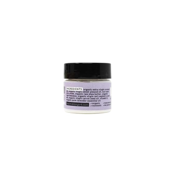 Malina™ Organic Lavender Natural Sunscreen | SPF 30+ | Nontoxic | Baby-Safe | Reef-Safe | No Preservatives | No Synthetic Fragrance | Made With Pure Essential Oil (0.5 Fl Oz)