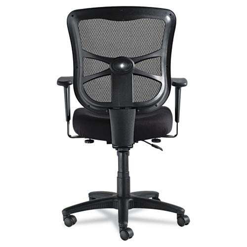 Alera Elusion Series Mesh Mid-Back Swivel/Tilt Chair ALEEL42BME10B Each