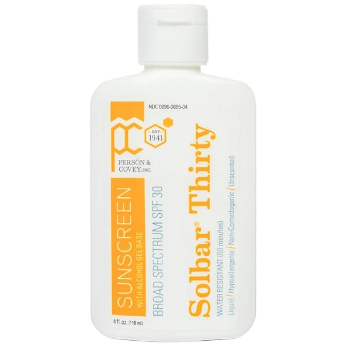Solbar PF Sunscreen Liquid SPF 30 4 oz (Pack of 6)