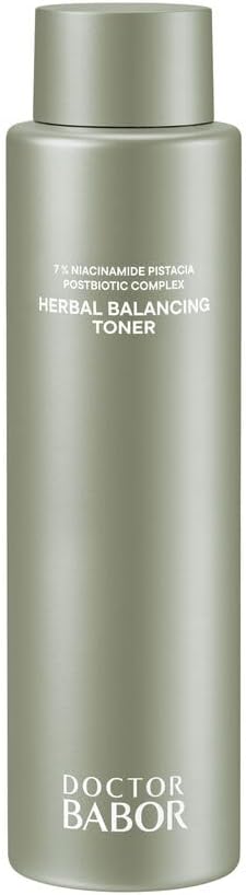 Doctor BABOR Microbiomic Herbal Balancing Toner (200 ml) - Vegan Facial Toner with Plant Extracts and Niacinamide - Professional Skincare for Clear, Radiant Skin