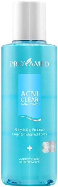 New Provamed AcniNew Clear Facial Toner Rehydrating & Oil Control Clean up Dirt Make Up