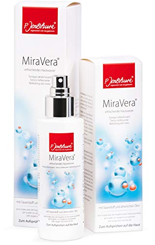 Dr. Jentschura MiraVera Skin Tonic with Oxygen and 21 Essential Oils-Face Toner - Organic Facial Toner for Women and Men - HydratingToner for Face -Skin Toner pH Balancing
