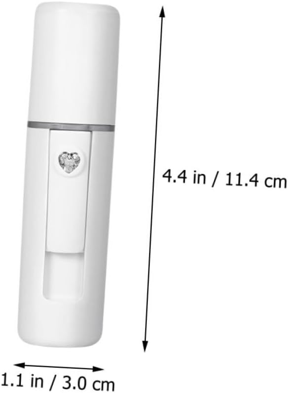 2pcs Skin Care Facial Steamer Mist Sprayer Face Humidifier Tool for Rosacea Essence Toner Mist Long-Lasting Moisture Beauty Tool for Ages