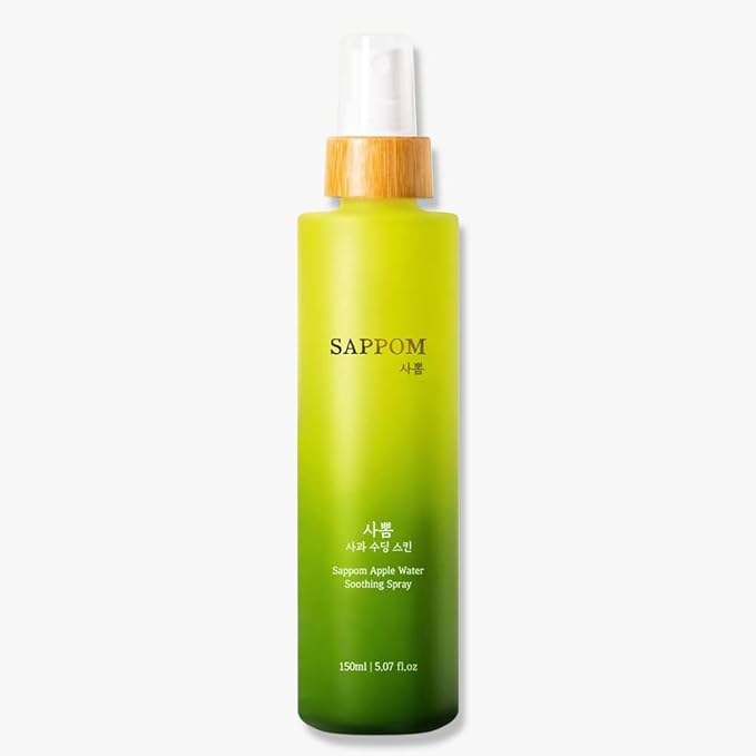 Apple Water Soothing Spray Mist, for All Skin Types, Refresh and Hydrating Toner, Natural Herbal Care