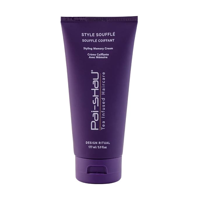Pai-Shau - Style Soufflé, Medium Hold Styling Cream for Frizz Control, Soft Volume & Shine, Lightweight Styling for Damp or Dry Hair, Antioxidant Care for All Hair Types (5.9 fl oz)
